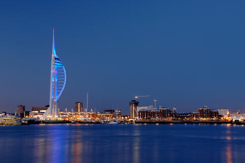 Continuum Group Ltd, The iconic Spinnaker Tower at sunset
